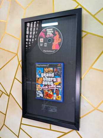 GTA VICE CITY DISC FRAME
