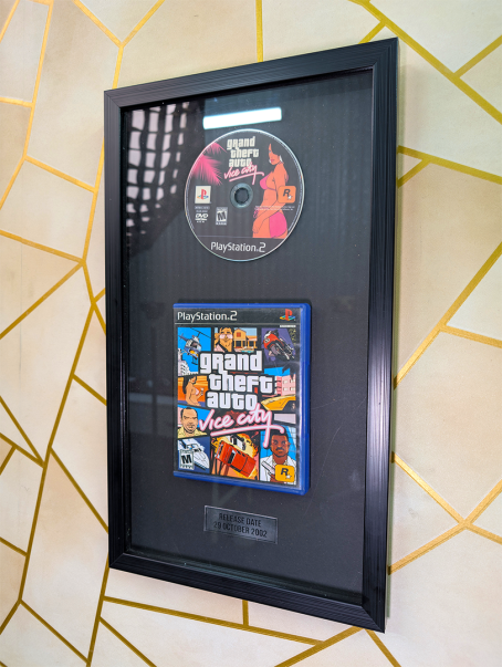 GTA VICE CITY DISC FRAME - Image 2