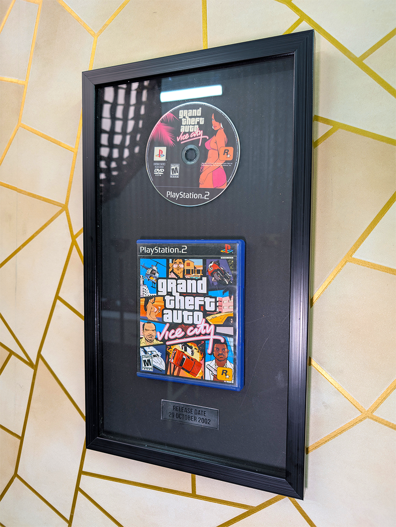 GTA VICE CITY DISC FRAME - Image 2
