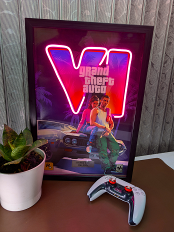 GTA VI NEON FRAME