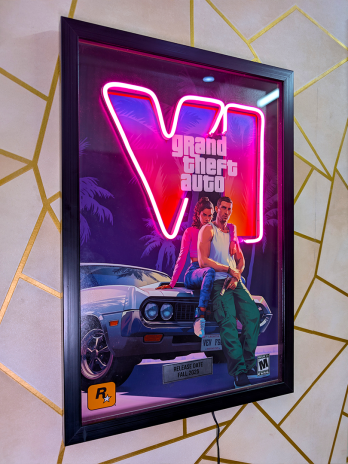 GTA VI NEON FRAME
